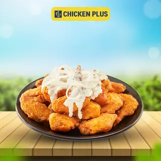 Hình ảnh Cánh gà xốt kem hành
