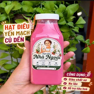 Hình ảnh Hạt điều - Yến mạch - Củ dền (Sz 330ml)