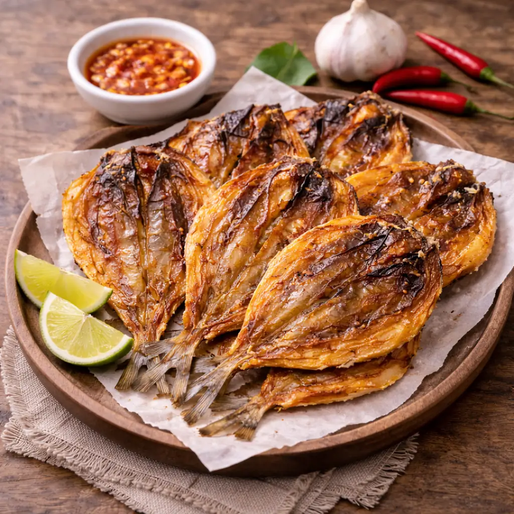 Hình ảnh Cá chỉ vàng nướng