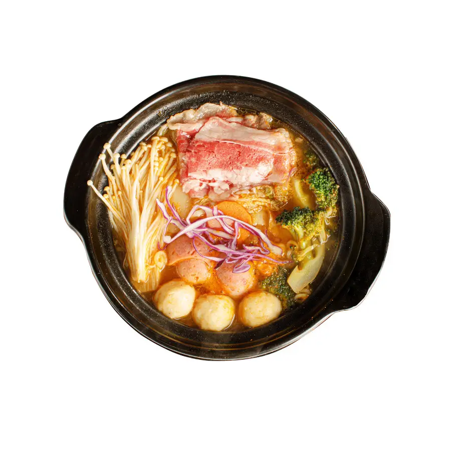 Hình ảnh Mỳ kim chi bò Mỹ
