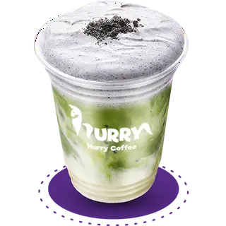 Hình ảnh Matcha kem mè đen