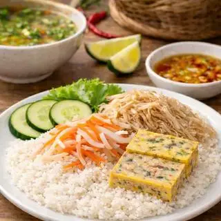 Hình ảnh Cơm tấm bì chả