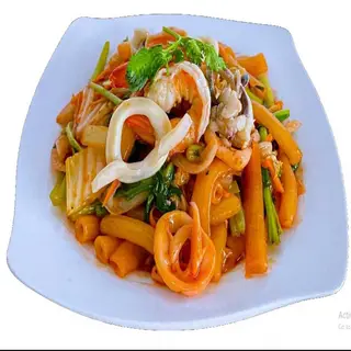 Hình ảnh Nui xào hải sản