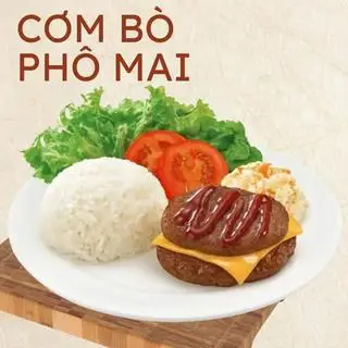 Hình ảnh Cơm Bò Phô Mai