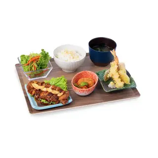 Hình ảnh Tori teriyaki w. tempura set
