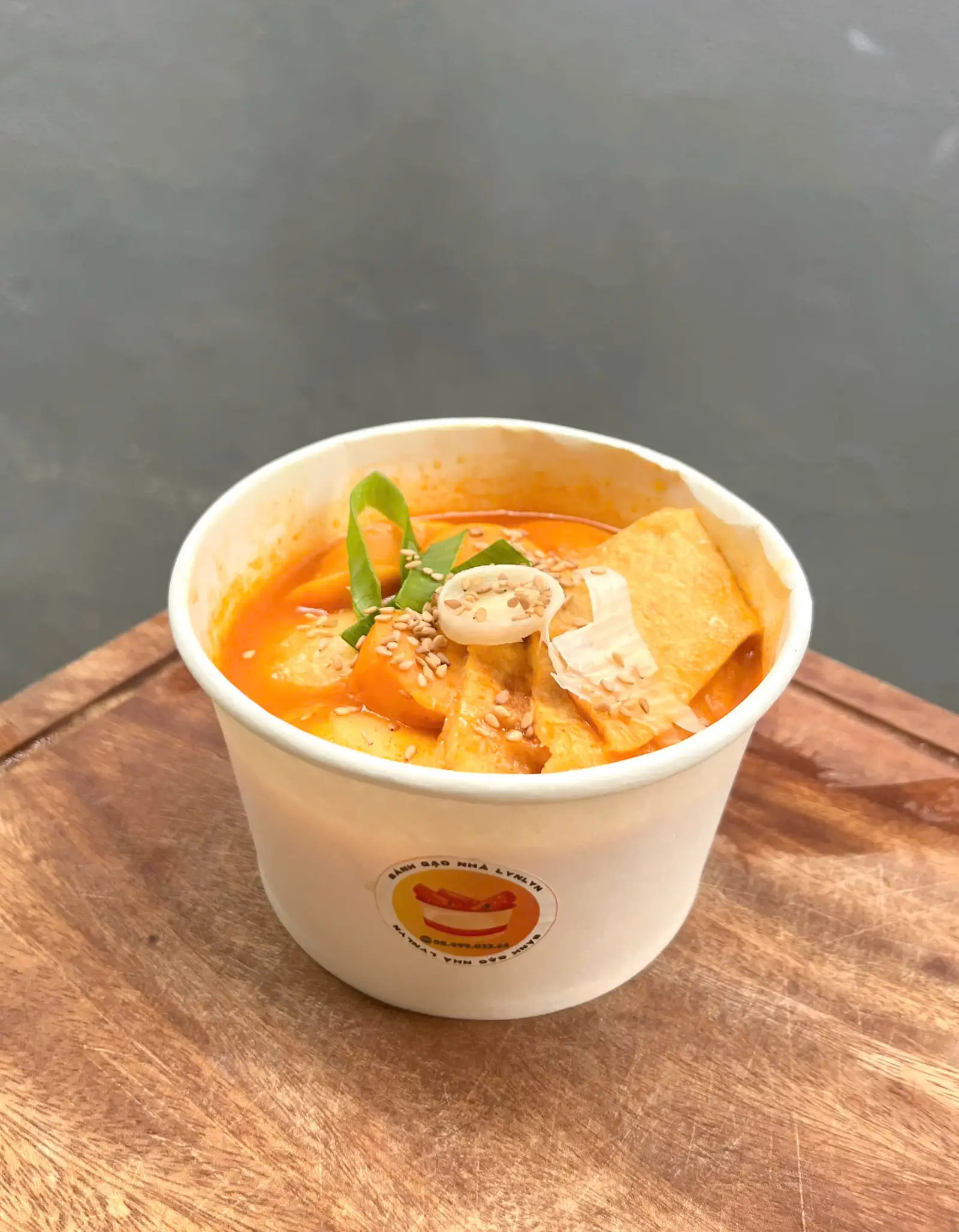 Hình ảnh Tokbokki nhân phô mai