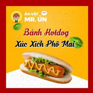 Hình ảnh Hotdog Xúc Xích Phô Mai
