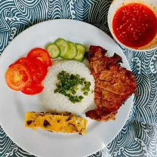 Hình ảnh Cơm sườn - chả