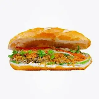 Hình ảnh Bánh mì bơ pate thịt chả chà bông