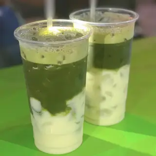 Hình ảnh Rau má đậu xanh size L - 500ml
