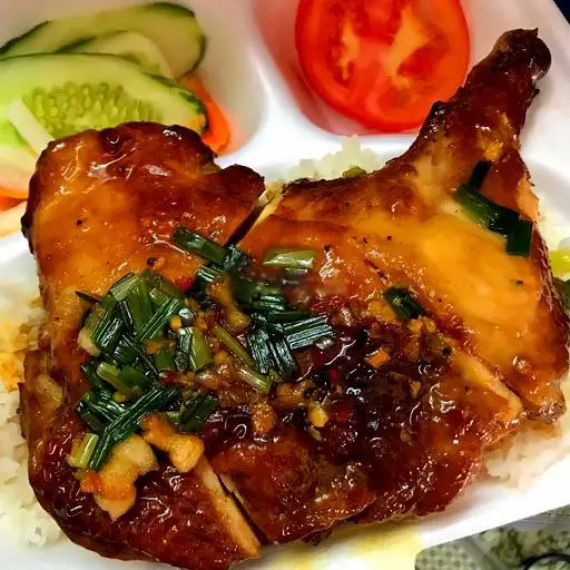 Hình ảnh Cơm tấm gà roti