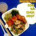 Hình ảnh Cơm Gà sốt cay
