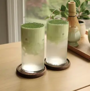 Hình ảnh Matcha dừa tươi