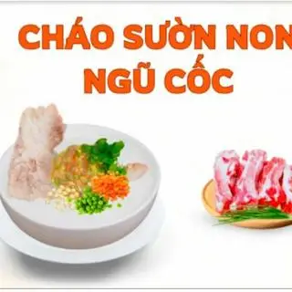 Hình ảnh Cháo sườn non ngũ cốc