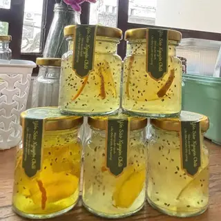 Hình ảnh Set 5 hủ 75ml yến chưng đông trùng hạt chia gừng