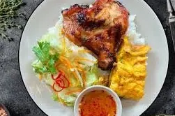 Hình ảnh Cơm gà nướng