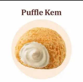 Hình ảnh Puffle kem