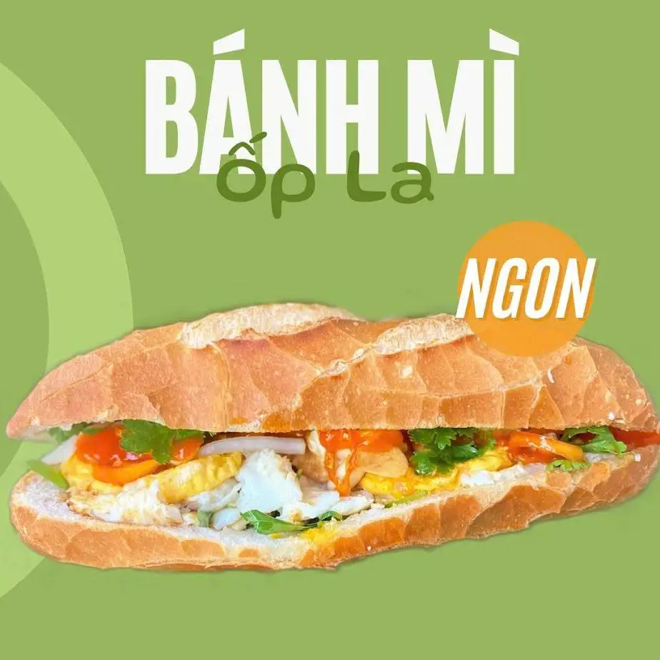 Hình ảnh Bánh mì ốp la