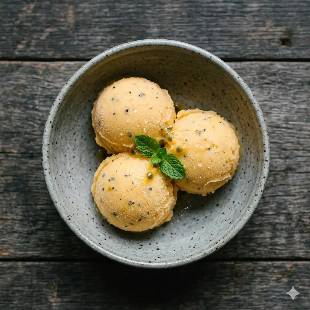 Hình ảnh Xoài - chanh dây - 1 viên 80gr