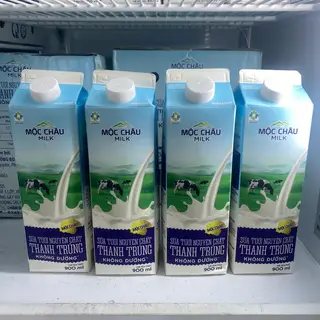 Hình ảnh Combo 2 sữa tươi thanh trùng MCM 900ml - hộp