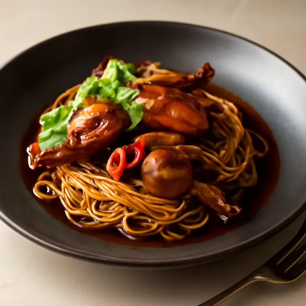 Hình ảnh Combo mì trộn ếch Singapore 3 con ếch