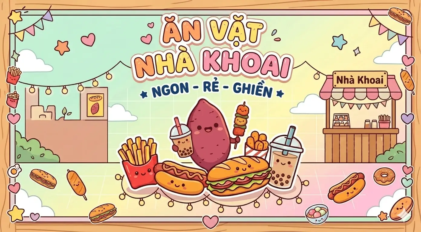 Hình ảnh Ăn Vặt Nhà Khoai - Nguyễn Đình Chiểu