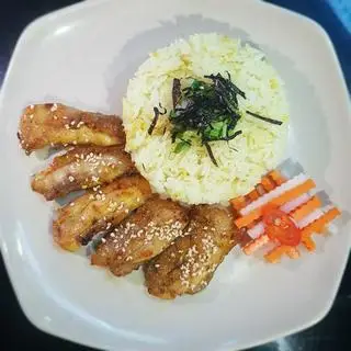 Hình ảnh Chỉ gà nướng sả
