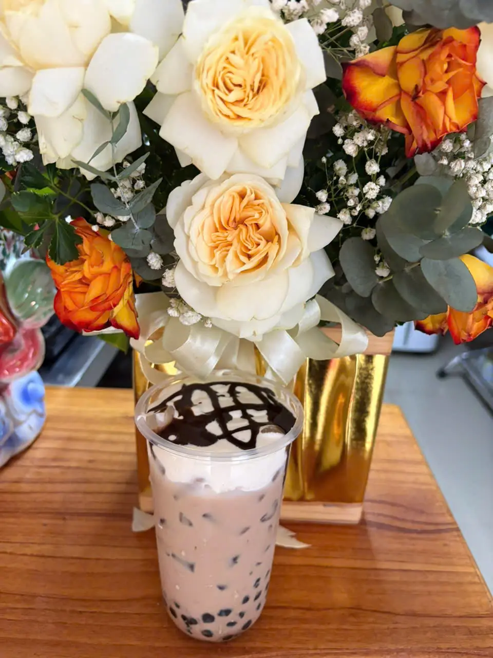 Hình ảnh Trà sữa phô mai oreo