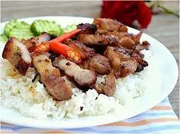 Hình ảnh Cơm Thịt Ba Rọi Chiên