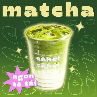 Hình ảnh Matcha latte sữa yến mạch oatside - hot