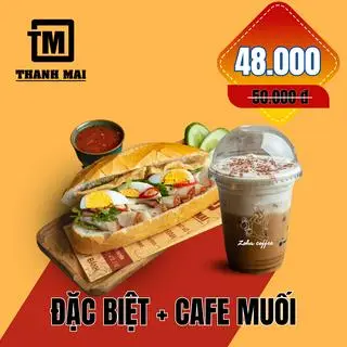 Hình ảnh Bánh mì đặc biệt - Cafe muối