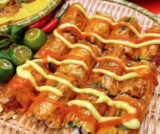 Hình ảnh Bánh tráng cuốn