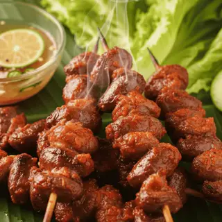 Hình ảnh Mề gà nướng