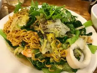 Hình ảnh Mì xào hải sản