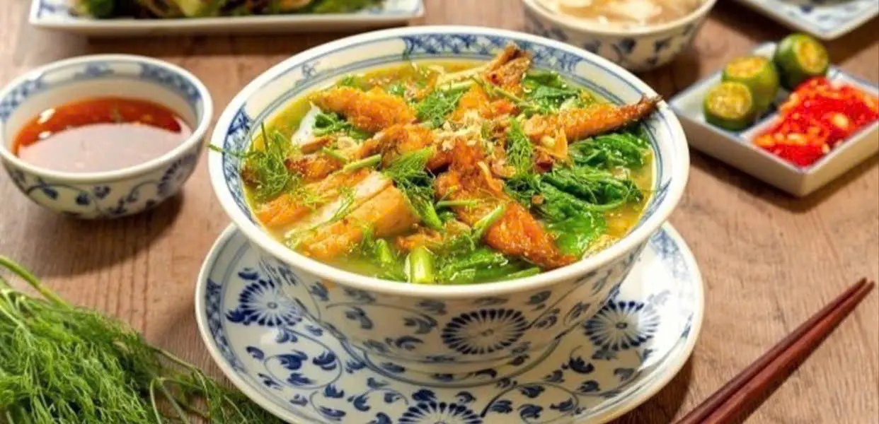 Hình ảnh Bún cá rô Thái Bình