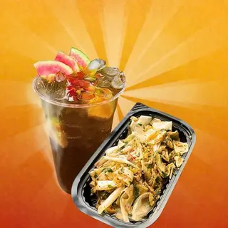 Hình ảnh Combo trà - bánh tráng