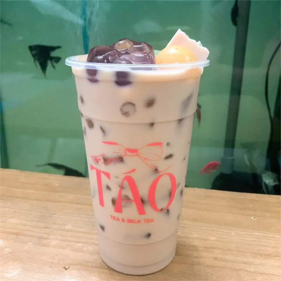Hình ảnh Trà sữa truyền thống full topping