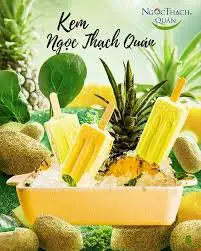 Hình ảnh Kem vị xoài - hộp 10 cái