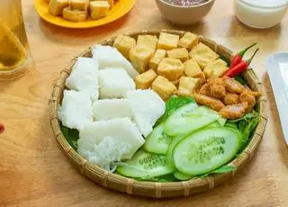 Hình ảnh Bún đậu - nem chua rán 