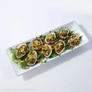 Hình ảnh Sò lông nướng mỡ hành