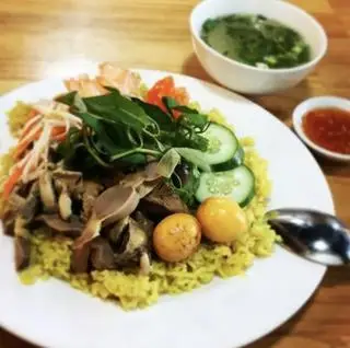 Hình ảnh Cơm lòng gà trứng non