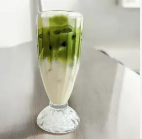 Hình ảnh Matcha sữa gấu