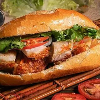 Hình ảnh Bánh mì heo quay