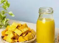 Hình ảnh Sữa hạt bí đỏ - hạt điều