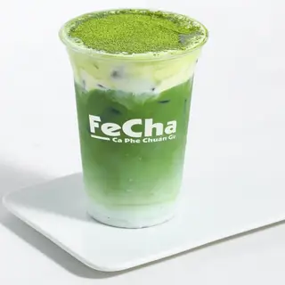 Hình ảnh Matcha latte kem muối