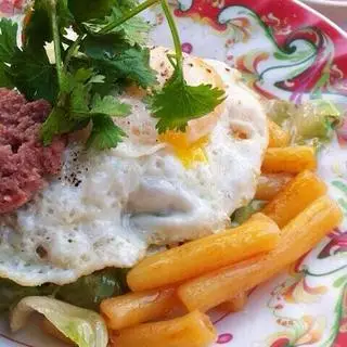 Hình ảnh Nui xào trứng