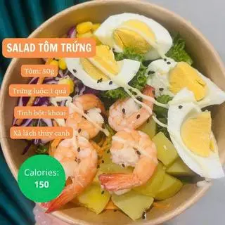 Hình ảnh Salad tôm trứng