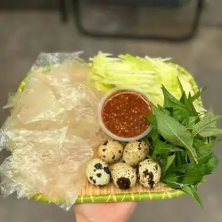 Hình ảnh Bánh tráng chấm muốt sệt 5 trứng 