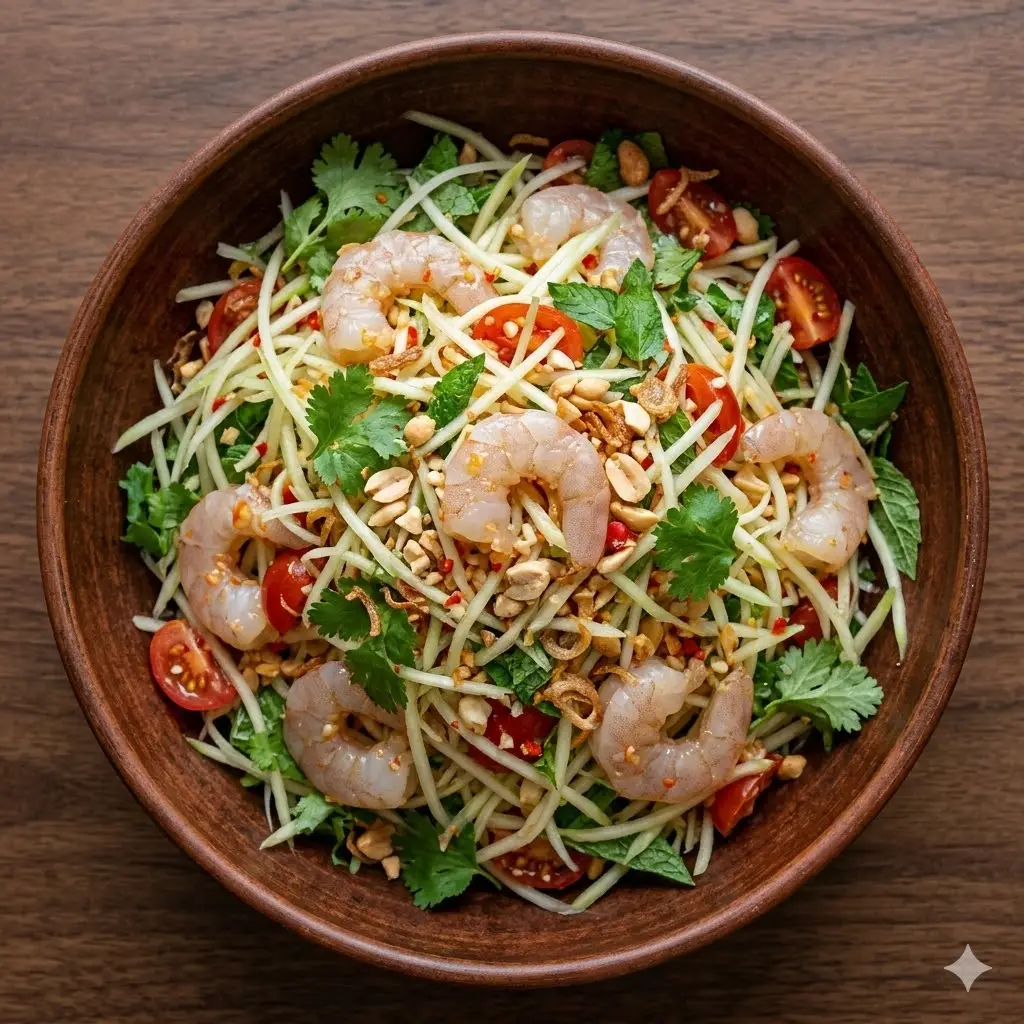 Hình ảnh Gỏi tôm mực