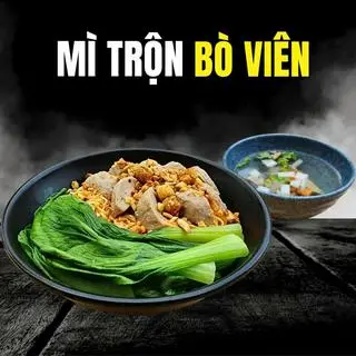 Hình ảnh Mì trộn bò viên